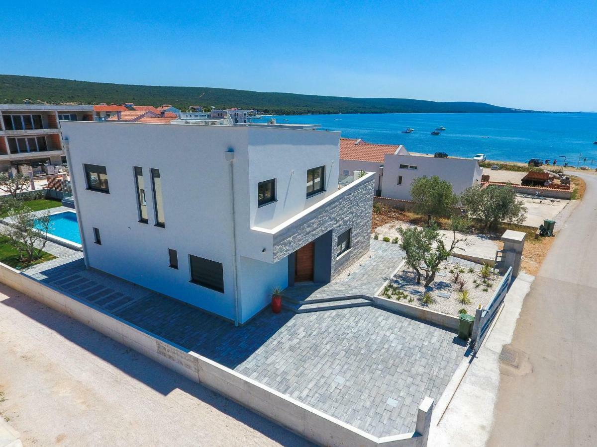 Villa Olea With Heated Pool And Jacuzzi Sukosan Luaran gambar